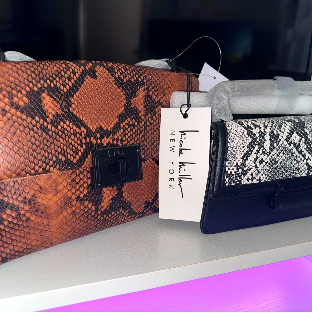 Nicole Miller leather handbag - Picture 5 of 5